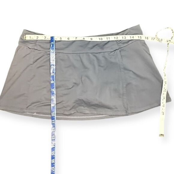 ATHLETA Women’s Dark Gray Swim Skirt Size Medium Style #739767 - Picture 7 of 7